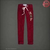 dames abercrombie sweatpants wit lace-up 92 rood Online Bestellen v8jbf250